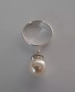 Adjustable Ring With Dangle UK SELLER! - Picture 1 of 2