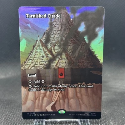 Tarnished Citadel Borderless Foil Avatar The Last Airbender MTG TLE #0059 - Image 1 of 2