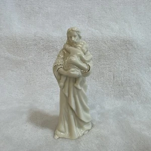 VINTAGE LENOX "Bless This Child" Jesus Holding Child Figurine Gold trimmed - Picture 1 of 8