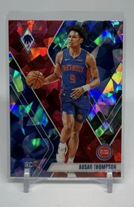 Pistones RC 2023-24 Panini Phoenix #292 Ausar Thompson Rookie Red Ice Prizm - Imagen 1 de 2