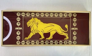 Vintage MGM Grand Hotel & Casino Spielautomat Glasscheibe Las Vegas Werbung - Bild 1 von 10