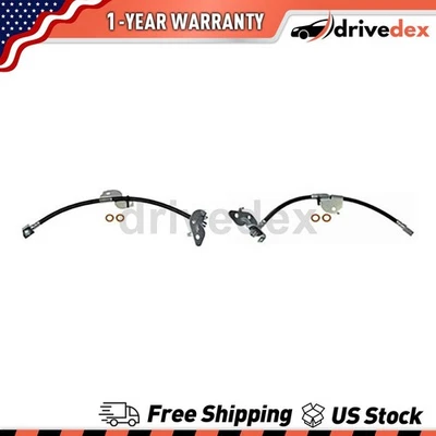 Par de mangueira Dorman - First Stop Brake Line compatível com 2010 2011 Ford F-150 - Imagem 1 de 4