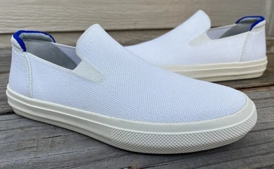 Nice! Rothy’s The City Women's 7.5 Slip On Sneakers Flats Loafers White - Image 1 of 4