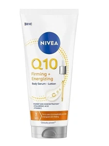 Nivea Q10 Firming & Energizing Body Serum Lotion Hyaluronic Acid Vitamin C 200ml - Picture 1 of 8