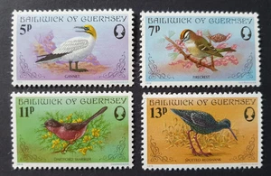 1978 GUERNSEY GB UK SET BIRDS FAUNA VF MNH - Bild 1 von 1