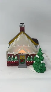 DEPT 56 Snow Village "Village Greenhouse" #5402-0 mit Licht. No Box - Bild 1 von 6