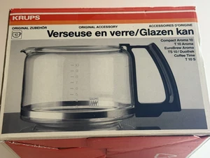 Original Accessory Vintage Krups Glass Carafe Compact Aroma 10 T 10 Aroma - Picture 1 of 4