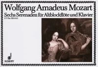 Serenade 2 F Wolfgang Amadeus Mozart Book [Softcover] Alto Recorder and Piano Sc - Image 1 of 3