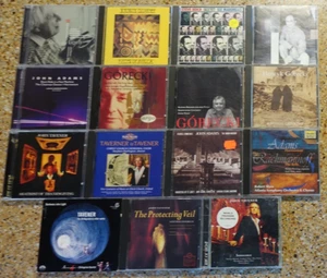 15 CD Lot: Modern Composers - STEVE REICH Gorecki JOHN ADAMS Jon Tavener LIGETI - Picture 1 of 18