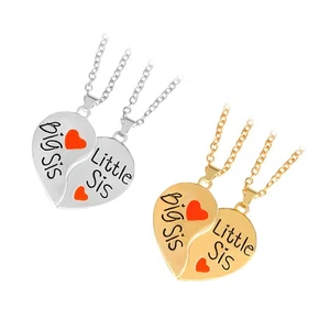 2pcs Beautiful Alloy Drop Necklace Pendant Chain Graduation Gift Jewelry for - Picture 1 of 12