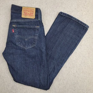 Levis 527 Low Rise Bootcut Dark Wash 100% Baumwolle Denim Herren 29x30 Jeans - Bild 1 von 13