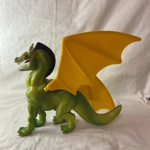 Blackstar Warlock Dragon Horse Of Zangar 1983 versión alada amarilla Black Star de colección - Imagen 1 de 8