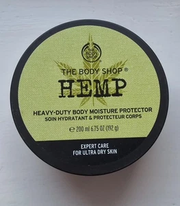 THE BODY SHOP HEMP HEAVY-DUTY MOISTURE PROTECTION 200ML ULTRA-DRY SKIN NEW - Picture 1 of 5