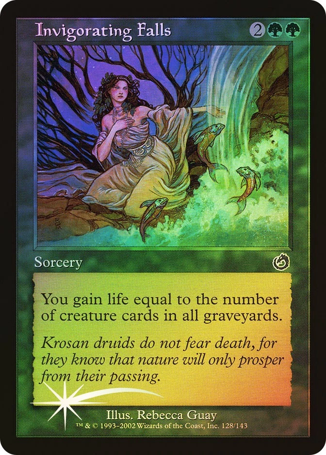 MTG FOIL Invigorating Falls  - Torment #128 - Image 1 of 1