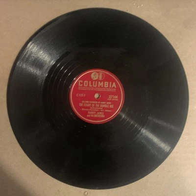 Harry James,78 rpm,V+,Flight Of The Bubble Bee,Columbia 37144 (from album C-117) - Image 1 of 2