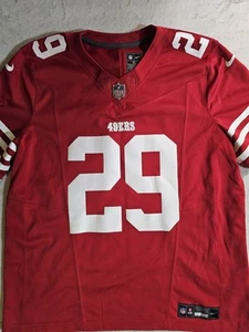 Camiseta Nike #29 Talanoa Hufanga San Francisco 49ers roja Nike On Field para hombre talla XL - Imagen 1 de 10