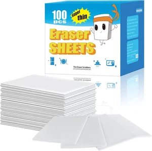 “100PCS Magic Cleaning Sponge Eraser Sheets – Reusable Nano Wipes Pads” - Picture 1 of 12