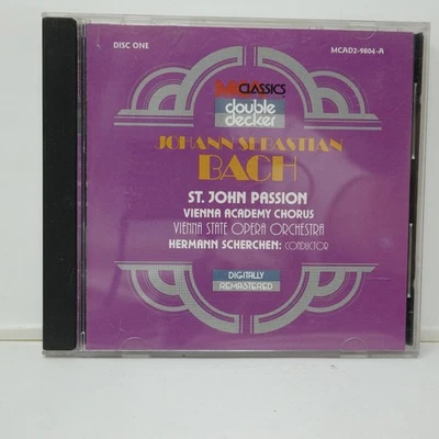 Johann Sebastian Bach - St. John Passion CD 1988 Remastered Classical MCA Foto 1 de 4