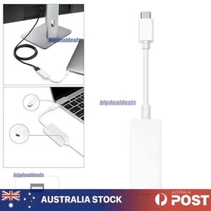 Thunderbolt 3 To Thunderbolt 2 Adapter Type C Cable USB For Macbook Air Pro AUS - Picture 1 of 13