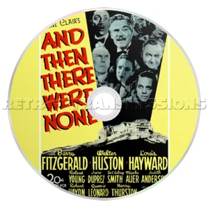And Then There Were None (1945) Crime, Drama, Mystery Movie / Film on DVD - Picture 1 of 2