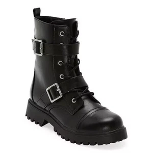 Arizona Jean Co Mujer 9.5 Mediano Flota Tacón Bloque Botas de Combate Negras - Imagen 1 de 4