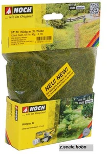 Noch HO O 07110 Static Wild Grass XL LONG Green Meadow 12mm 1.4oz *NEW $0 SHIP - Picture 1 of 2