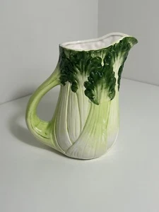 Monte Verde Hand Painted Mann Celery Pitcher 1983 Excellent Condition - Bild 1 von 6