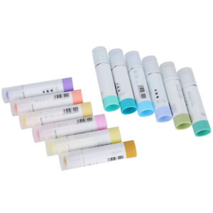 12x Water-Soluble Crayon Rotatable Gouache Color Oil Pastels Painting Stick WAS