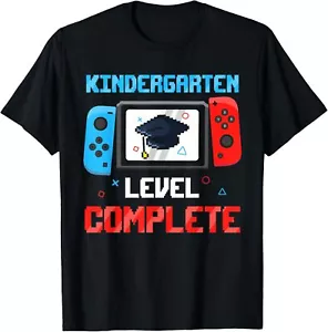 Game Controller Level Kindergarten Complete Boys Graduation T-Shirt Hoodie - Picture 1 of 10