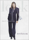 Vintage ANN TAYLOR 1-Page Magazine PRINT AD 1996 JADE ANNETTE ROQUE