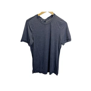Lululemon Men’s Precise Tee Inkwell Blue Sz S Short Sleeve Activewear - Picture 1 of 4
