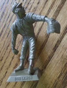 1956 STATUA BIG LEAGUE STARS BOB LEMON CLEVELAND INDIANI Bella Pulita - Foto 1 di 2