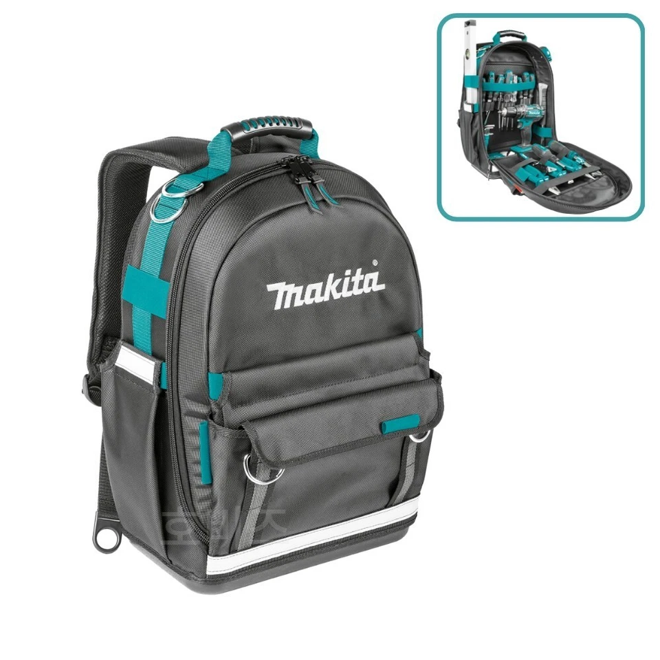 Mochila para herramientas Makita E-15481: duradera, fácil de viajar, tiene capacidad para 50 herramientas Foto 1 de 1