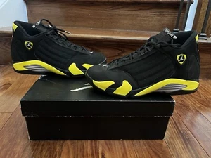 Air Jordan 14 Retro Thunder Size 10.5 Og All - Picture 1 of 12