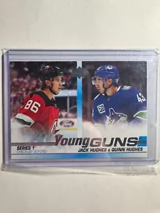 K308,069 - 2019-20 Upper Deck #250 Jack Hughes/Quinn Hughes YG CL - Picture 1 of 1