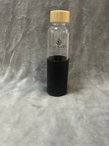 glass water bottle with cap - Picture 1 of 3