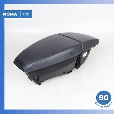 04-10 BMW E64 650i 645Ci Center Console Armrest Cover Lid Black OEM - Image 1 of 4