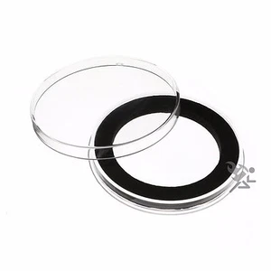 AirTite Y49mm Black Ring Coin Capsule Holders Qty: 1 - Picture 1 of 1