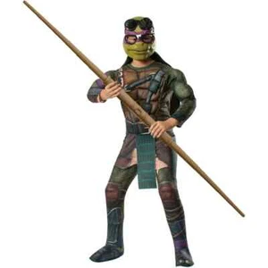 DONATELLO Teenage Mutant Ninja Turtle DLX Boys Costume, Size L (12-14) BRAND NEW - Picture 1 of 6