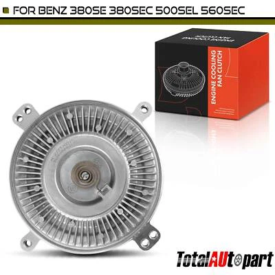 1x Embrague ventilador de refrigeración del motor para Mercedes-Benz W126 380SE 380SEC 500SEL 560SEC Foto 1 de 4