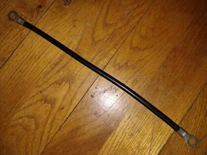 CABLE CABLE CORREA TIERRA CUERPO BATERÍA CALIDAD - 13" - TIERRA NEGATIVA - COCHE CLÁSICO - Imagen 1 de 4