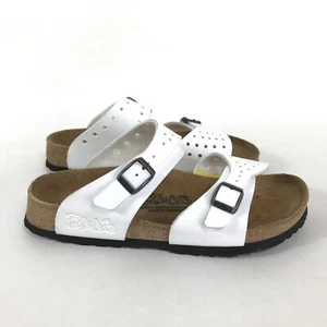 Sandalia Birki ́s by Birkenstock Sydney Guijarro Blanco Birko Flor Para Mujer Talla 6/37 - Imagen 1 de 9