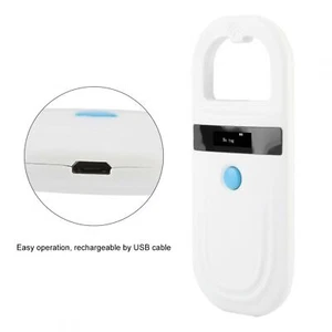 ID Reader ISO FDX-B EMID Animal Chip Dog Cat Pet Microchip Scanner Handheld - Picture 1 of 12