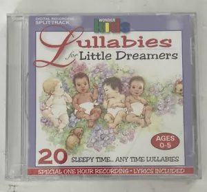 Wonder Kids Lullabies for Little Dreamers (CD, 2000) Nuevo Sellado Envío GRATIS/Canadá - Imagen 1 de 2