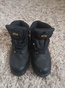 Site Froswick Safety Black Boots - Size UK 7 ( EU 41 ) - Picture 1 of 7