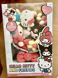 Hello Kitty and Friends 12" Plush Celebration Bouquet - Picture 1 of 2