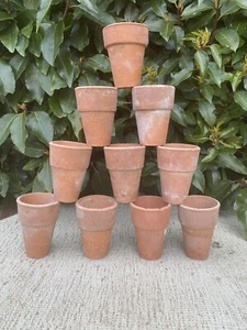 20 Vintage Terracotta Plant Pots 2.25" Seedling Pots  (502b) - Picture 1 of 6
