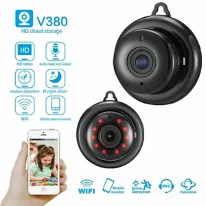 HD 1080P WiFi Überwachungskamera V380 Wireless Nachtsicht IP Webcam Mini - Bild 1 von 1