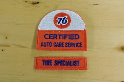 1980’s Official Union 76 Certified Auto Care Service & Tire Specialist Patches - Image 1 of 4