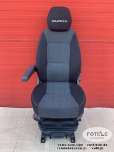 Asiento del conductor Fiat Ducato Jumper Boxer asiento oscilante delantero con suspensión neumática - Imagen 1 de 1